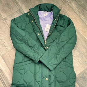J. Crew city puffer coat size XS